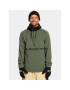 Quiksilver Geacă fără fermoar Live For The Ri EQYFT04835 Verde Regular Fit - Pled.ro