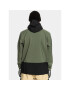 Quiksilver Geacă fără fermoar Live For The Ri EQYFT04835 Verde Regular Fit - Pled.ro