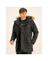 Quiksilver Hanorac Ferris EQYJK03489 Negru Parka Fit - Pled.ro