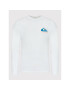 Quiksilver Longsleeve Omni Logo EQYZT06670 Alb Regular Fit - Pled.ro