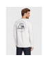 Quiksilver Longsleeve Rolling Circle EQYZT07052 Alb Classic Fit - Pled.ro