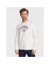 Quiksilver Longsleeve Script Talk EQYZT07055 Alb Classic Fit - Pled.ro