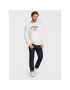 Quiksilver Longsleeve Script Talk EQYZT07055 Alb Classic Fit - Pled.ro