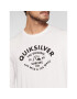 Quiksilver Longsleeve Script Talk EQYZT07055 Alb Classic Fit - Pled.ro