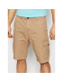 Quiksilver Pantalon scurți din material Crucial Battle EQYWS03456 Bej Tapered Fit - Pled.ro