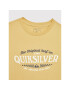 Quiksilver Tricou Check On It EQBZT04496 Galben Regular Fit - Pled.ro