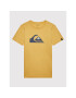 Quiksilver Tricou Comp Logo EQBZT04369 Galben Regular Fit - Pled.ro