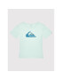 Quiksilver Tricou Comp Logo EQBZT04369 Verde Regular Fit - Pled.ro