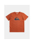 Quiksilver Tricou Complogo Tees EQBZT04369 Portocaliu Regular Fit - Pled.ro