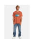 Quiksilver Tricou Landscapelines Tees EQYZT07450 Portocaliu Regular Fit - Pled.ro