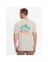 Quiksilver Tricou Pastime Paradise EQYZT07252 Bej Regular Fit - Pled.ro