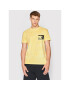 Quiksilver Tricou Smiley Wave EQYZT06703 Galben Regular Fit - Pled.ro