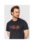 Rab Tricou Stance Logo QCB-08-BE-L Negru Regular Fit - Pled.ro