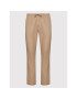 Rage Age Pantaloni din material Atom Bej Relaxed Fit - Pled.ro