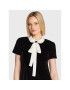 Red Valentino Rochie cocktail 1R3VAEU56JC Negru Relaxed Fit - Pled.ro