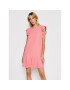 Red Valentino Rochie cocktail VR0VAAD50F1 Roz Regular Fit - Pled.ro