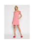 Red Valentino Rochie cocktail VR0VAAD50F1 Roz Regular Fit - Pled.ro