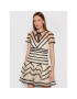 Red Valentino Rochie cocktail WR3VA19B Bej Regular Fit - Pled.ro