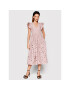 Red Valentino Rochie cocktail XR3VA21B Roz Regular Fit - Pled.ro