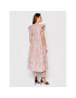 Red Valentino Rochie cocktail XR3VA21B Roz Regular Fit - Pled.ro