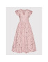 Red Valentino Rochie cocktail XR3VA21B Roz Regular Fit - Pled.ro