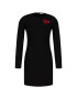 Red Valentino Rochie de zi SR3VAH30 Negru Slim Fit - Pled.ro