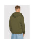 Reebok Bluză Cl Camping Graphic Hoodie GS4194 Verde Relaxed Fit - Pled.ro