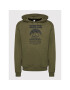 Reebok Bluză Cl Camping Graphic Hoodie GS4194 Verde Relaxed Fit - Pled.ro