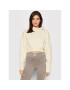 Reebok Bluză Crop H46795 Bej Oversize - Pled.ro