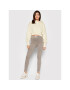 Reebok Bluză Crop H46795 Bej Oversize - Pled.ro