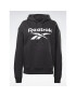 Reebok Bluză Identity Big Logo H54748 Negru Loose Fit - Pled.ro