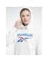 Reebok Bluză Identity Big Logo H54749 Alb Loose Fit - Pled.ro