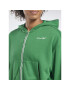 Reebok Bluză Identity French Terry HS4859 Verde Relaxed Fit - Pled.ro