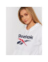 Reebok Bluză Identity Logo GI6700 Alb Oversize - Pled.ro