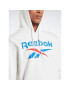 Reebok Bluză Identity Stacked Logo H54805 Alb Regular Fit - Pled.ro