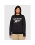 Reebok Bluză Frotte Identity Logo GL2534 Negru Oversize - Pled.ro