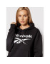 Reebok Bluză GS9392 Negru Oversize - Pled.ro