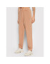 Reebok Pantaloni trening Natural Dye Small Logo French Terry H49296 Portocaliu Relaxed Fit - Pled.ro