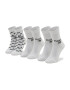 Reebok Set de 3 perechi de șosete medii unisex Cl Fo Crew Sock 3P GG6682 Alb - Pled.ro