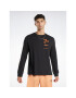 Reebok Longsleeve Basketball All Are Welcome Here T-Shirt HM6240 Negru Relaxed Fit - Pled.ro