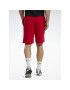 Reebok Pantaloni scurți sport Identity French Terry Shorts IL4042 Roșu Regular Fit - Pled.ro