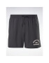 Reebok Pantaloni scurți sport Training Graphic Woven Shorts HT3705 Negru - Pled.ro