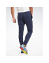 Reebok Pantaloni trening Identity H49681 Bleumarin Regular Fit - Pled.ro