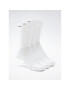 Reebok Șosete Înalte Unisex Active Foundation Mid-Crew Socks 3 Pairs GH0416 Alb - Pled.ro