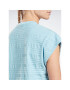 Reebok Tricou Perforated T-Shirt HT6108 Albastru - Pled.ro