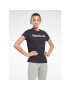 Reebok Tricou Training Essentials Graphic HT6184 Negru Regular Fit - Pled.ro