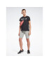 Reebok Tricou Training Essentials Graphic HT6184 Negru Regular Fit - Pled.ro