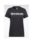 Reebok Tricou Training Essentials Graphic HT6184 Negru Regular Fit - Pled.ro