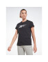 Reebok Tricou Training Essentials Vector Graphic HT6187 Negru Regular Fit - Pled.ro