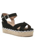 Refresh Espadrile 170587 Negru - Pled.ro